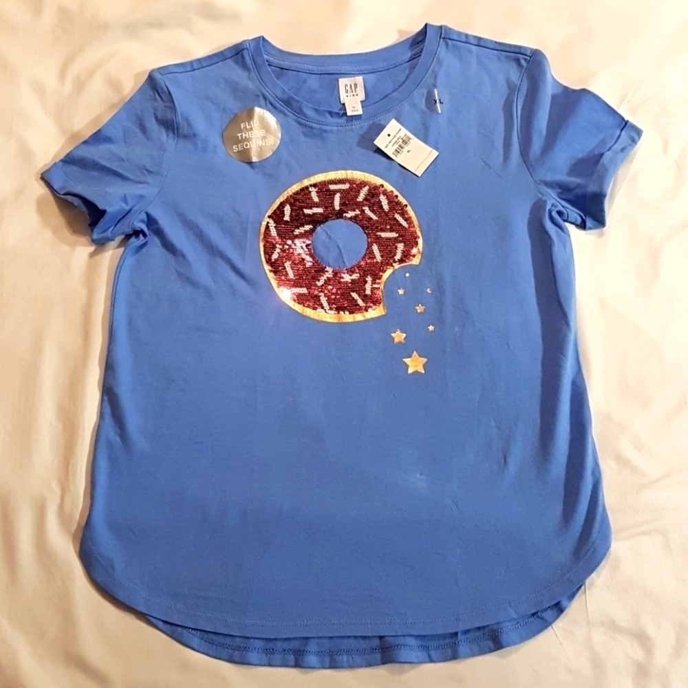 GAP Donut design t-shirt XL girls